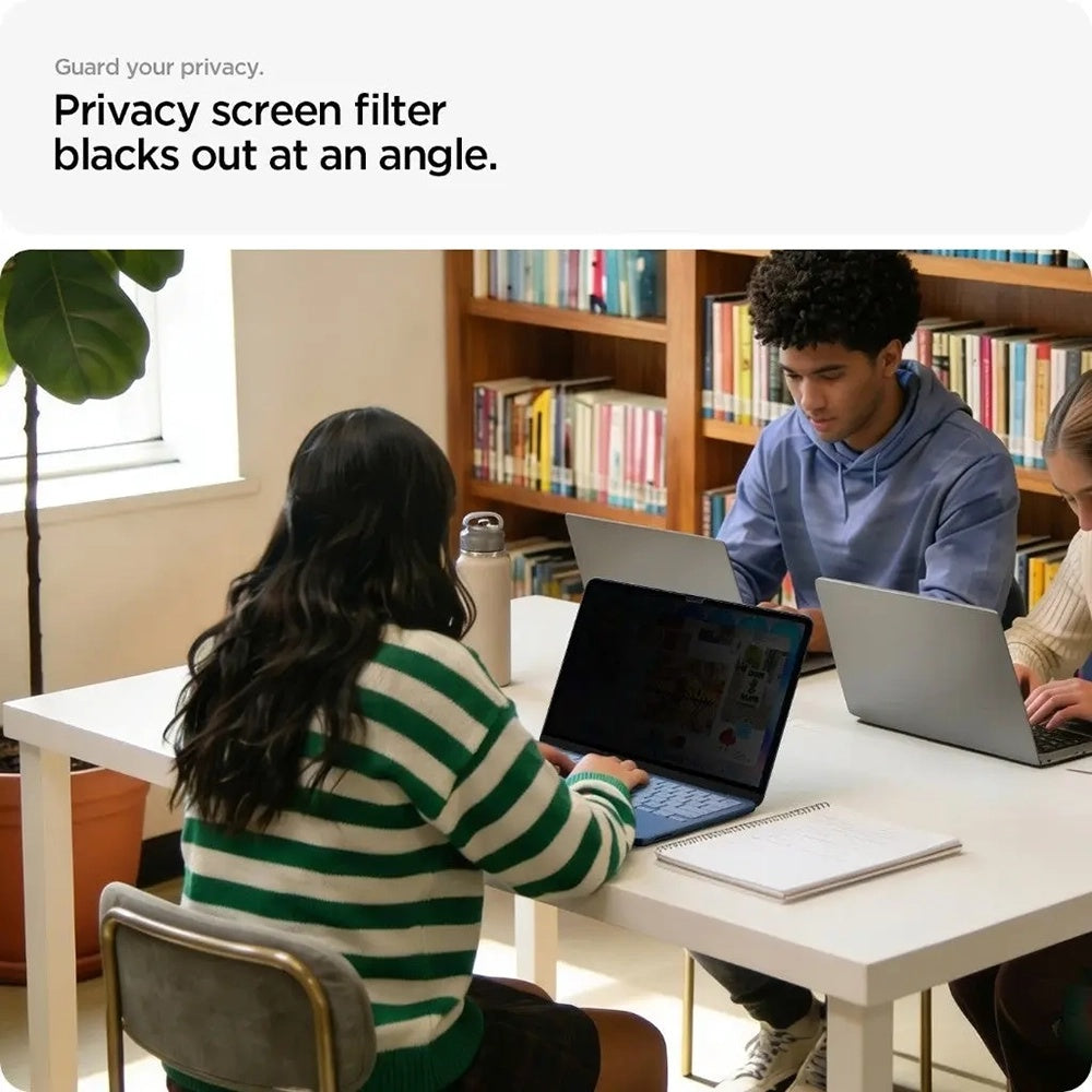 Integritetsskärmskydd Spigen Safe View Magnetic för Apple MacBook Neo 13 tum, plast AFL11670