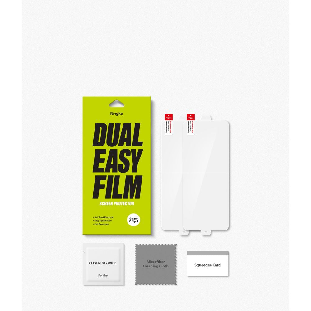 Skyddsfilm Ringke Dual Easy för Samsung Galaxy Z Flip4 F721, Plast, 2-pack