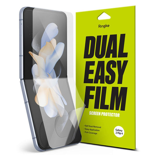 Skyddsfilm Ringke Dual Easy för Samsung Galaxy Z Flip4 F721, Plast, 2-pack