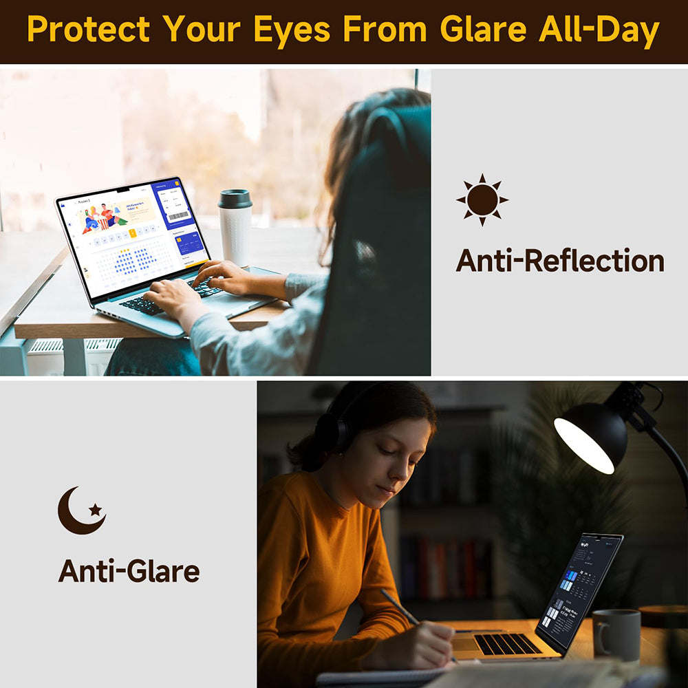 Skärmskydd Matt Anti Blue Light Techsuit VisionProX för Apple MacBook Air M3 15inch (2024) / Air M2 15inch (2023), Plast