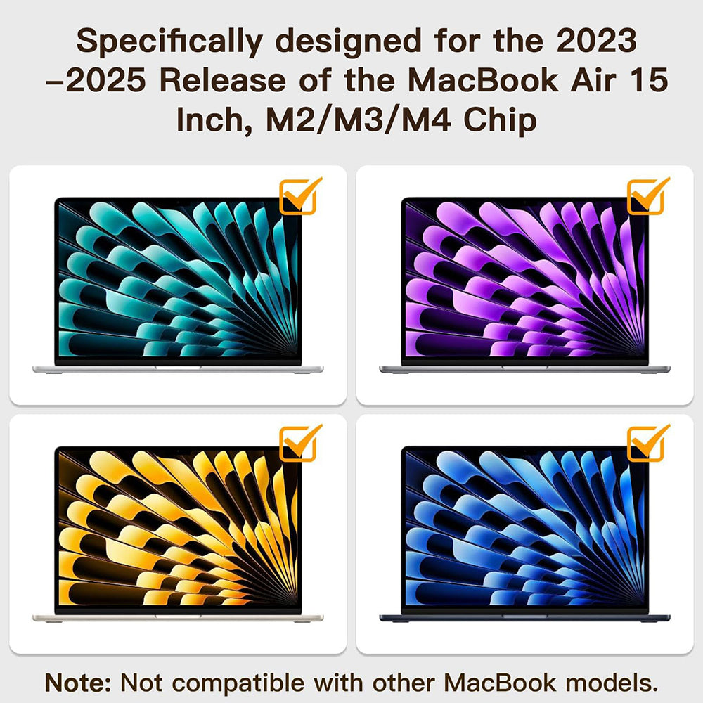 Skärmskydd Matt Anti Blue Light Techsuit VisionProX för Apple MacBook Air M3 15inch (2024) / Air M2 15inch (2023), Plast
