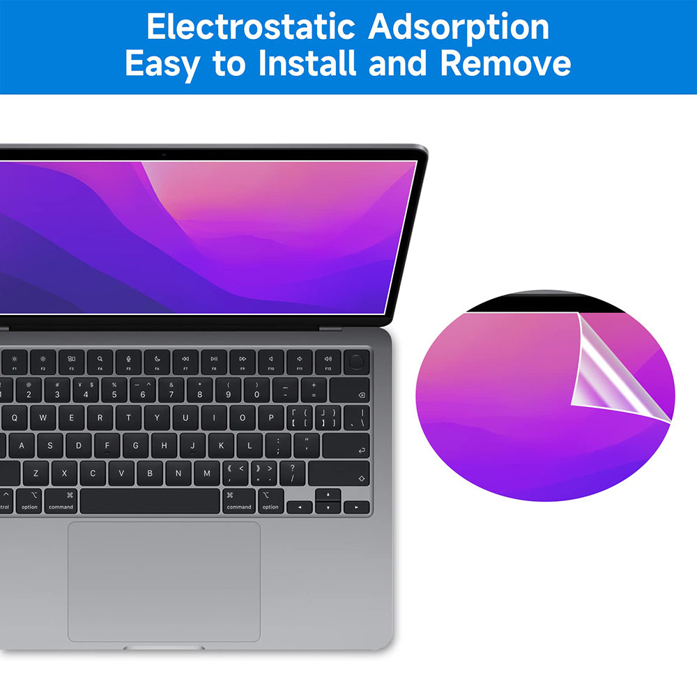 Matt skärmskyddsfilm Anti Blue Light Techsuit VisionProX för Apple MacBook Pro 13 tum (2022) / (2020) / (2019) / (2018) / (2016), Plast