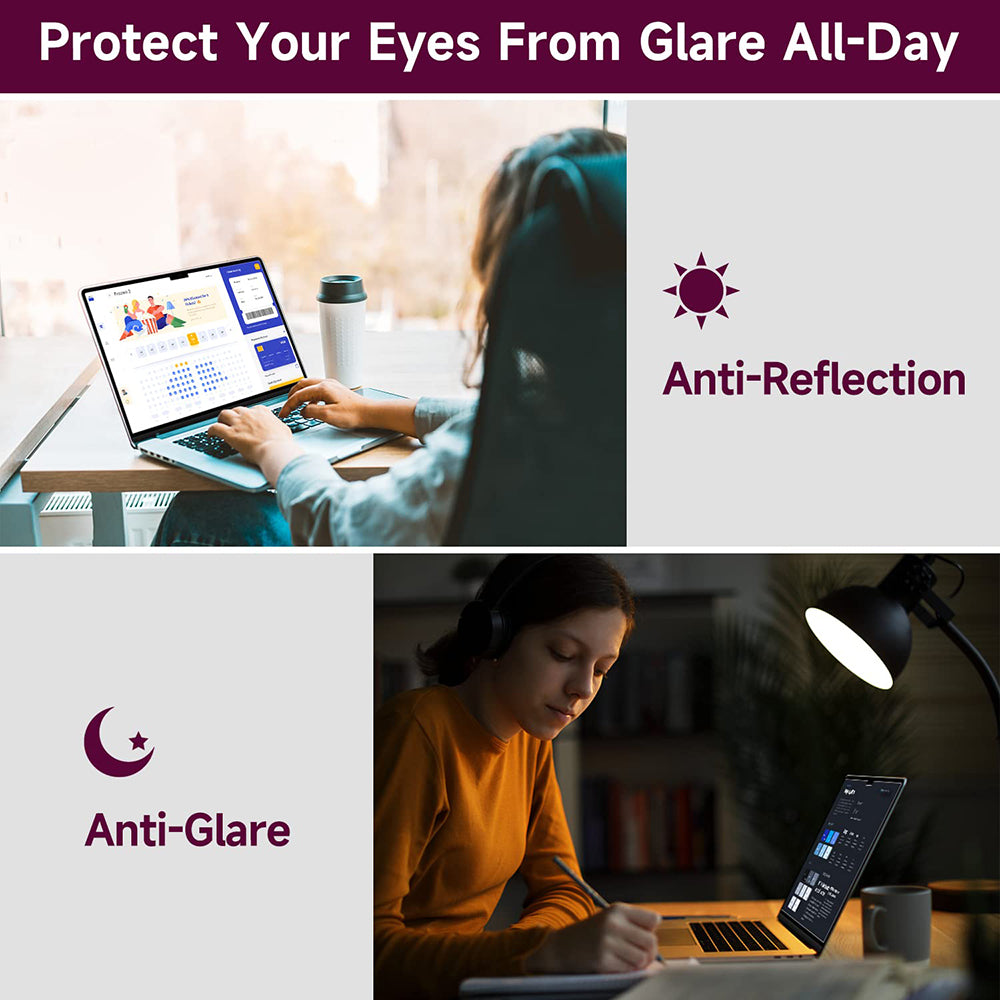 Skärmskydd Matt Anti Blue Light Techsuit VisionProX för Apple MacBook Pro 16inch (2024), Plast