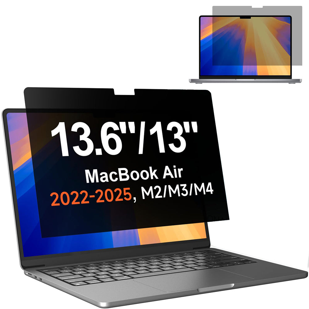Skärmskydd Privacy Techsuit VisionProX för Apple MacBook Air M4 13 tum (2025), Plast