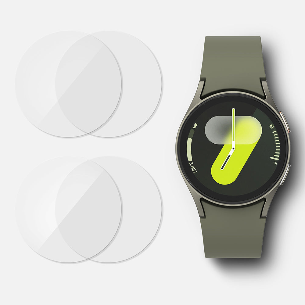 Ringke R4 Skyddsfodral för Samsung Galaxy Watch7 40mm, Set om 4, Härdat Glas