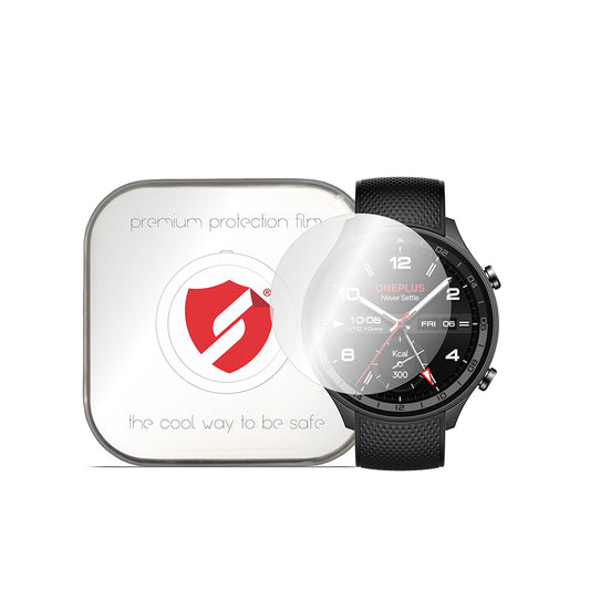 Smart Protection Premium Classic skyddsfilm för OnePlus Watch 2R, set om 4 stycken, plast