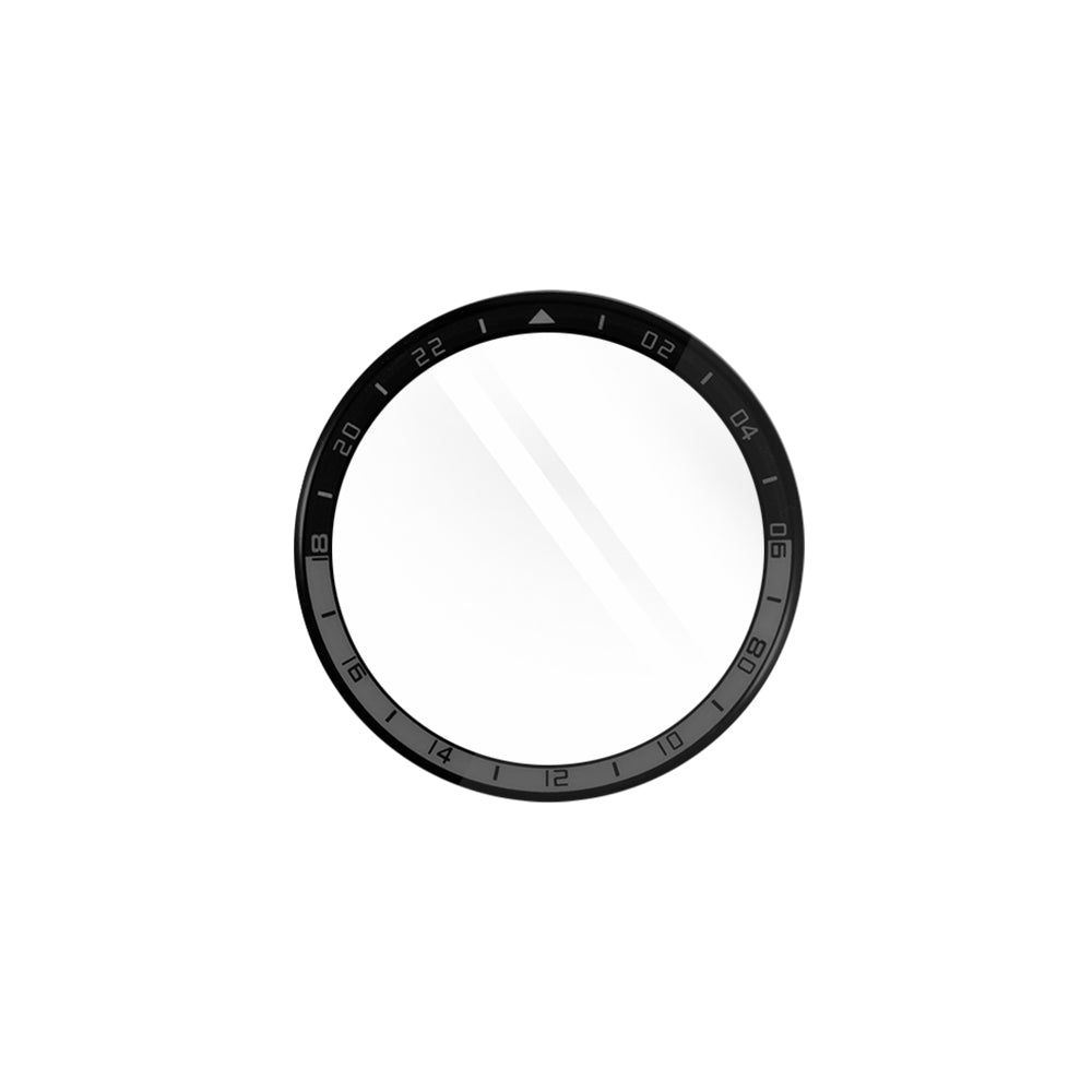 Skyddsfilm Techsuit Nano Flex för OnePlus Watch 2R, Set med 2 stycken, Plast, Svart