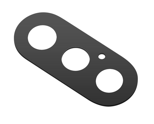 Bakre kameraglas Apple iPhone XS/X, svart