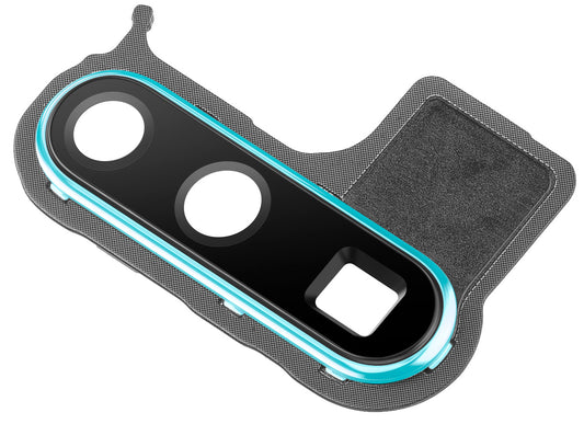 Bakre kameraglas Huawei P30 Pro, med ram, Blå