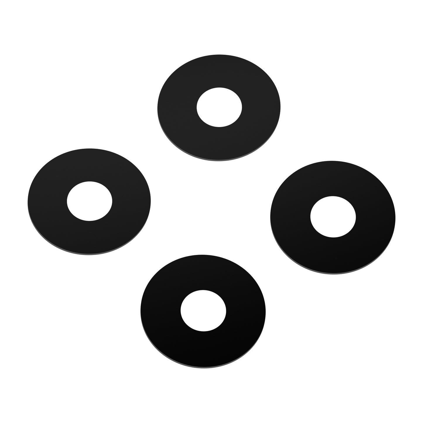 Bakre kameraglas Honor X6a, Wide + Macro + Depth + Blitz, Svart