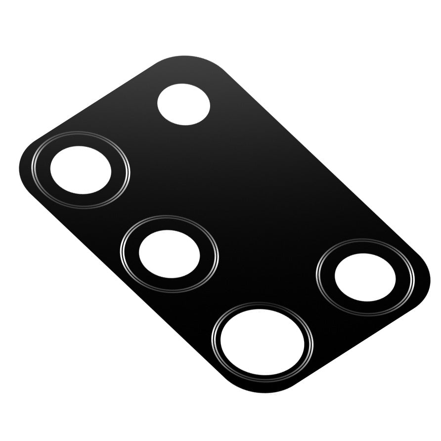 Bakre kameraglas Samsung Galaxy A21s A217, Svart