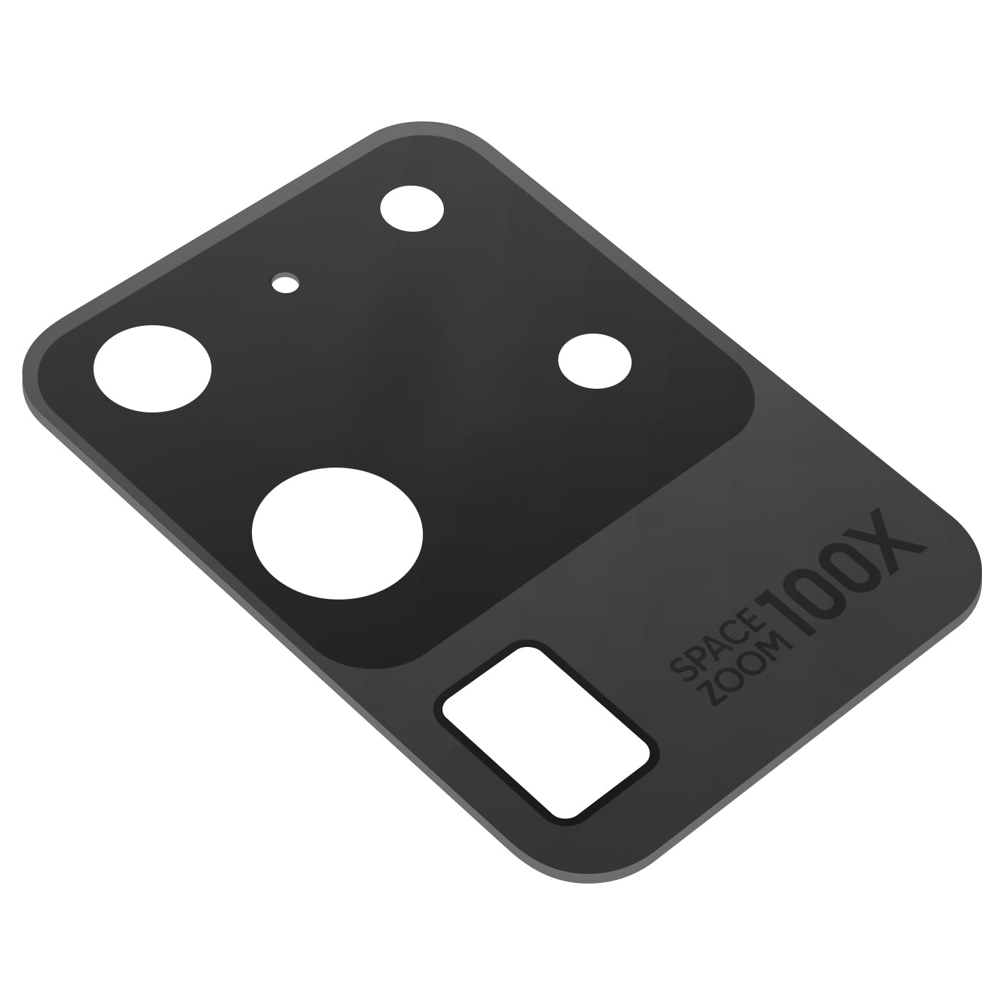 Kameraglas baksida Samsung Galaxy S20 Ultra 5G G988 / S20 Ultra G988, Svart