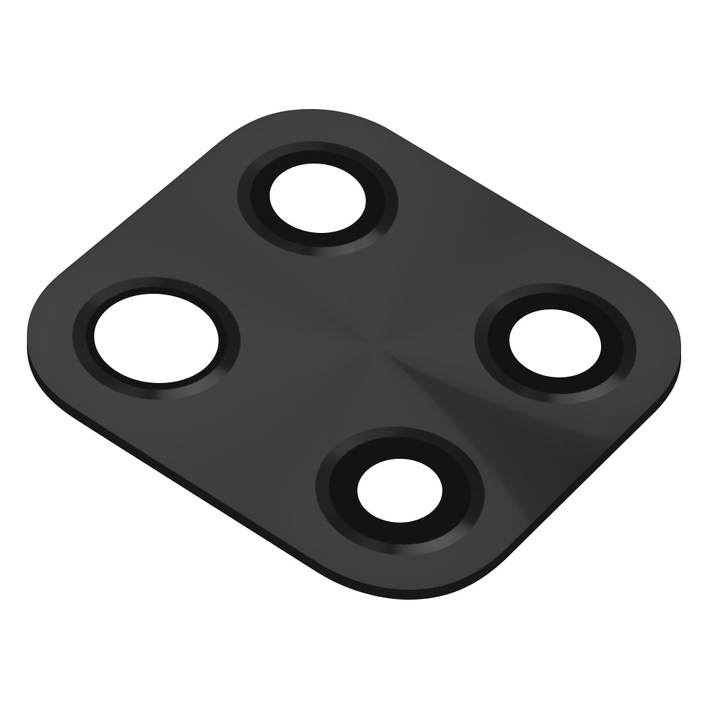 Bakre kameraglas Xiaomi Redmi 10C, svart