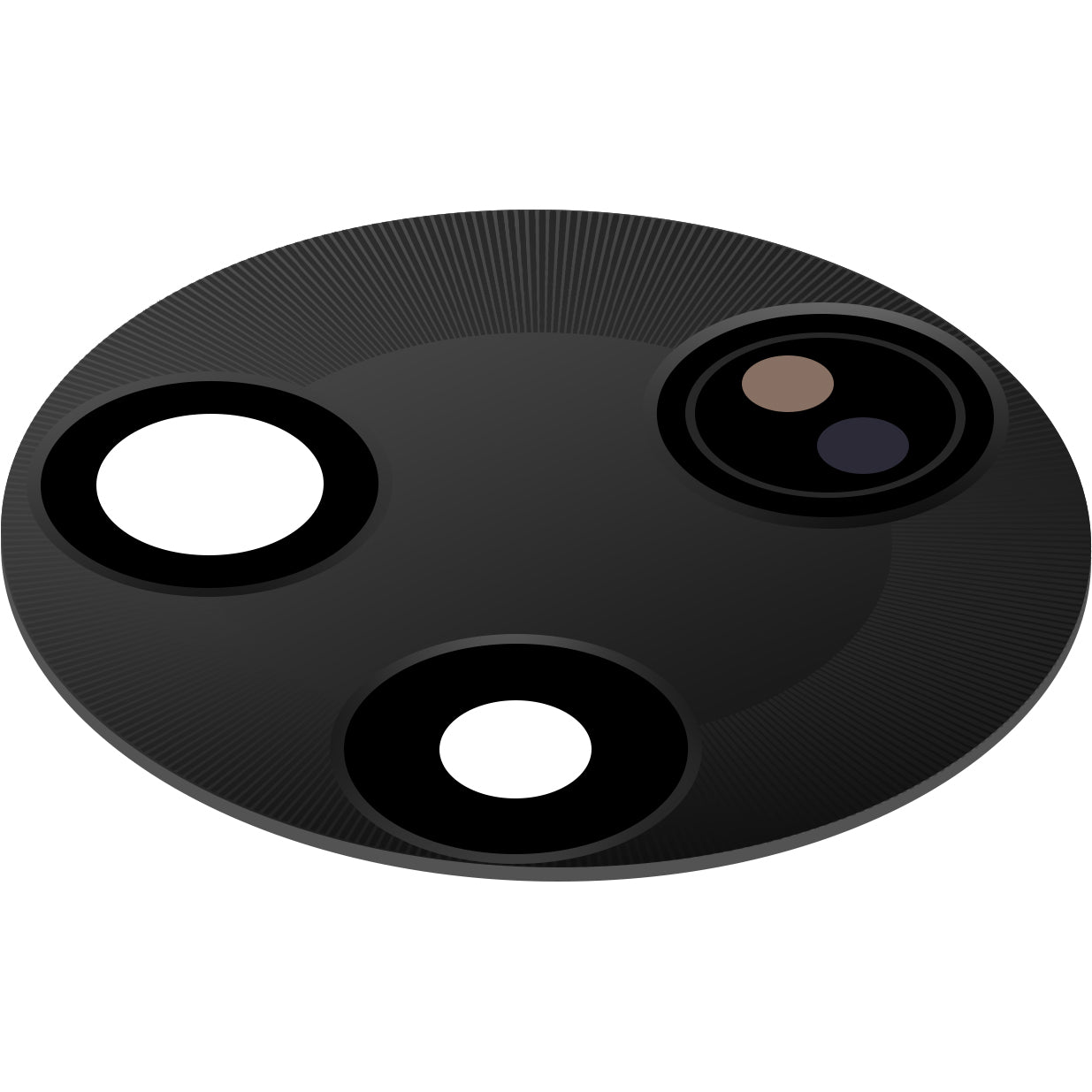 Bakkamera Glas Xiaomi Poco F7 Pro, Svart