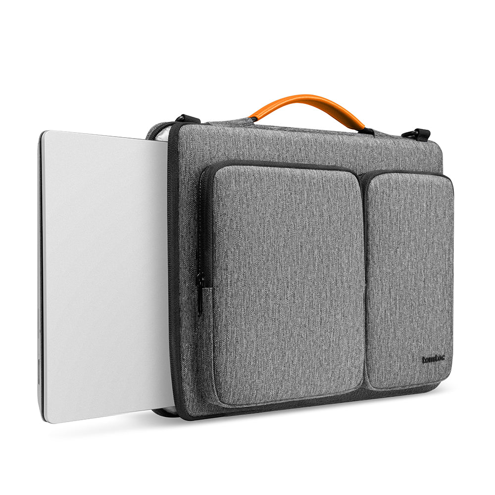 Tomtoc väska för laptop 15,6 tum, grå