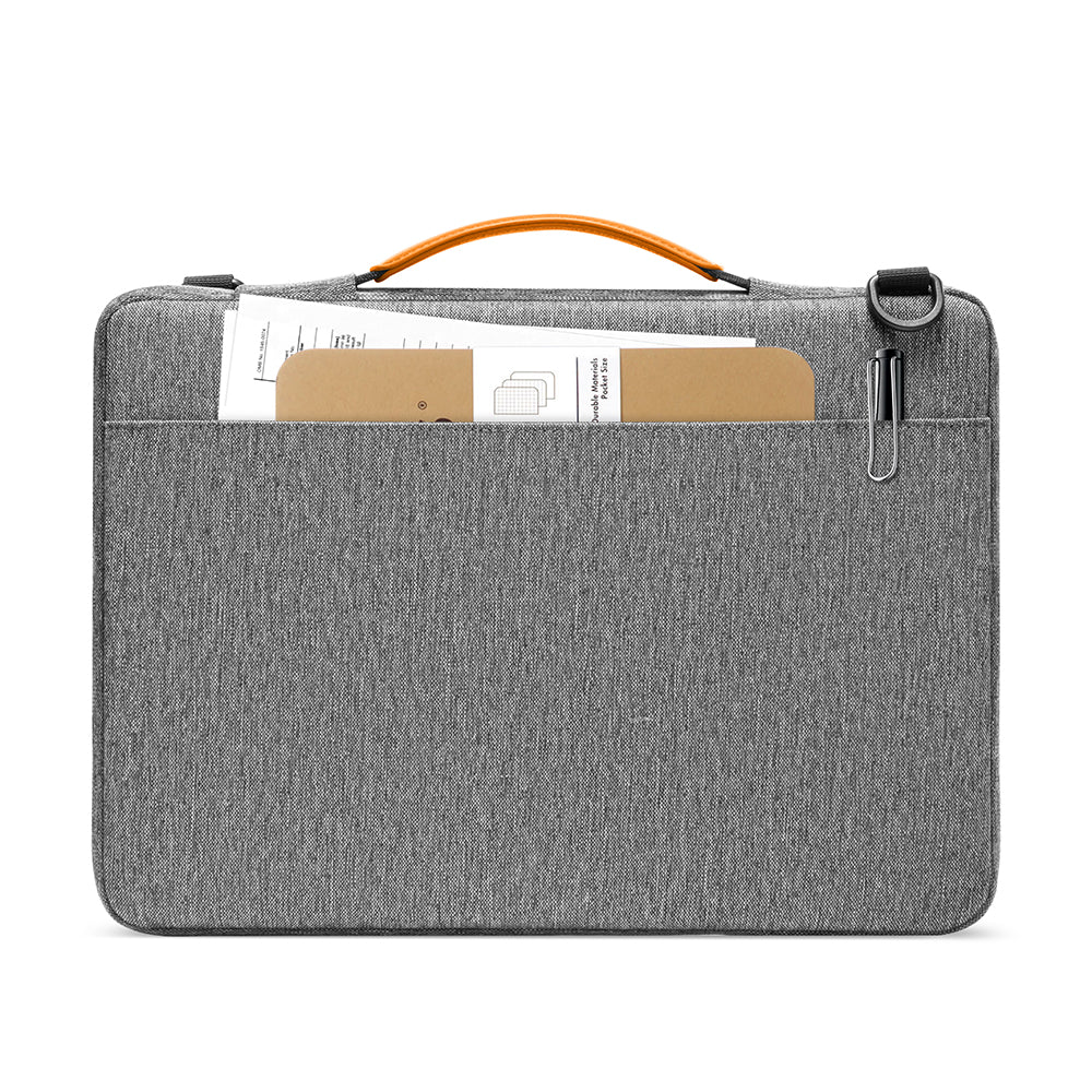 Tomtoc väska för laptop 15,6 tum, grå