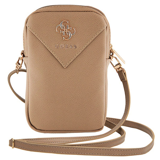 Universal Väska för Telefon, Guess, Triangle 4G, Guld