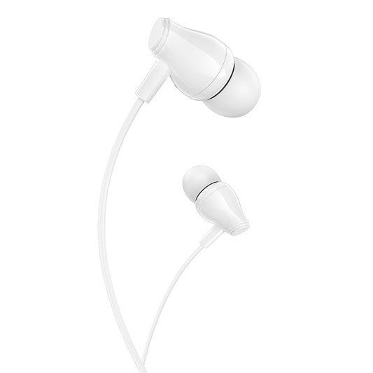 Handsfree 3,5 mm handsfree-hörlur BM61 Wanderer, vit