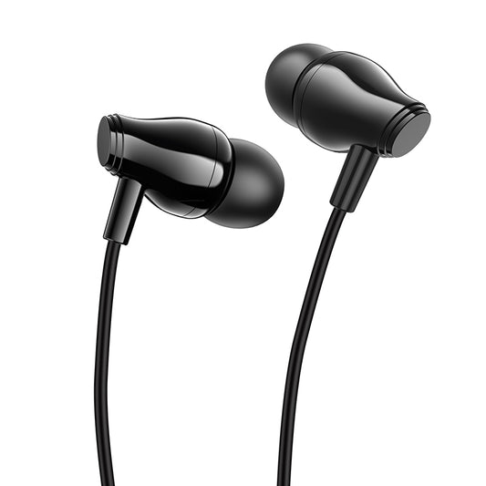 Handsfree 3,5 mm handsfree-hörlur BM61 Wanderer, svart