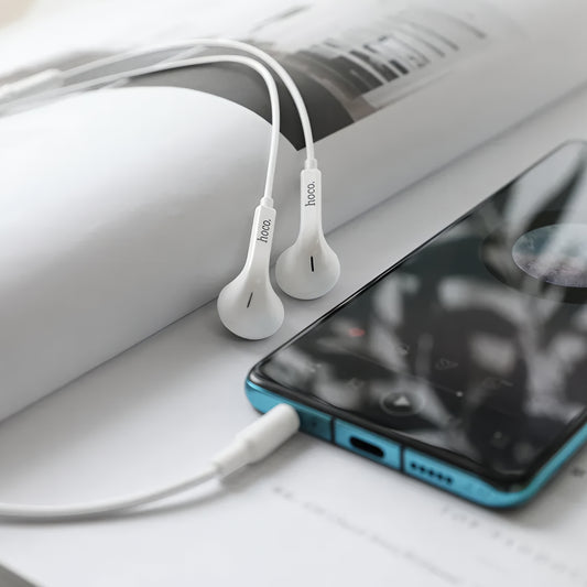 Handsfree 3.5mm HOCO M73, Vit