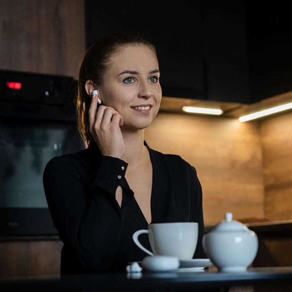 Bluetooth-handsfree 3MK LIFEPODS, TWS, ANC, Vit