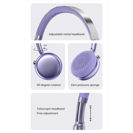 Acefast H8 Gold Bluetooth Handsfree, A2DP, ANC