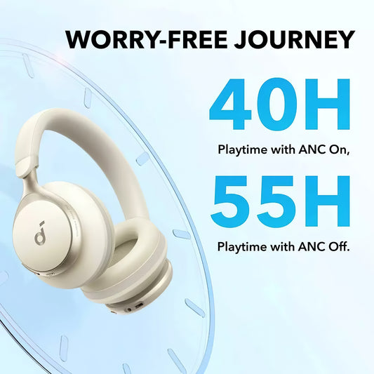 Handsfree Bluetooth Anker SoundCore Space On, MultiPoint, A2DP, ANC, Vit A3035G21