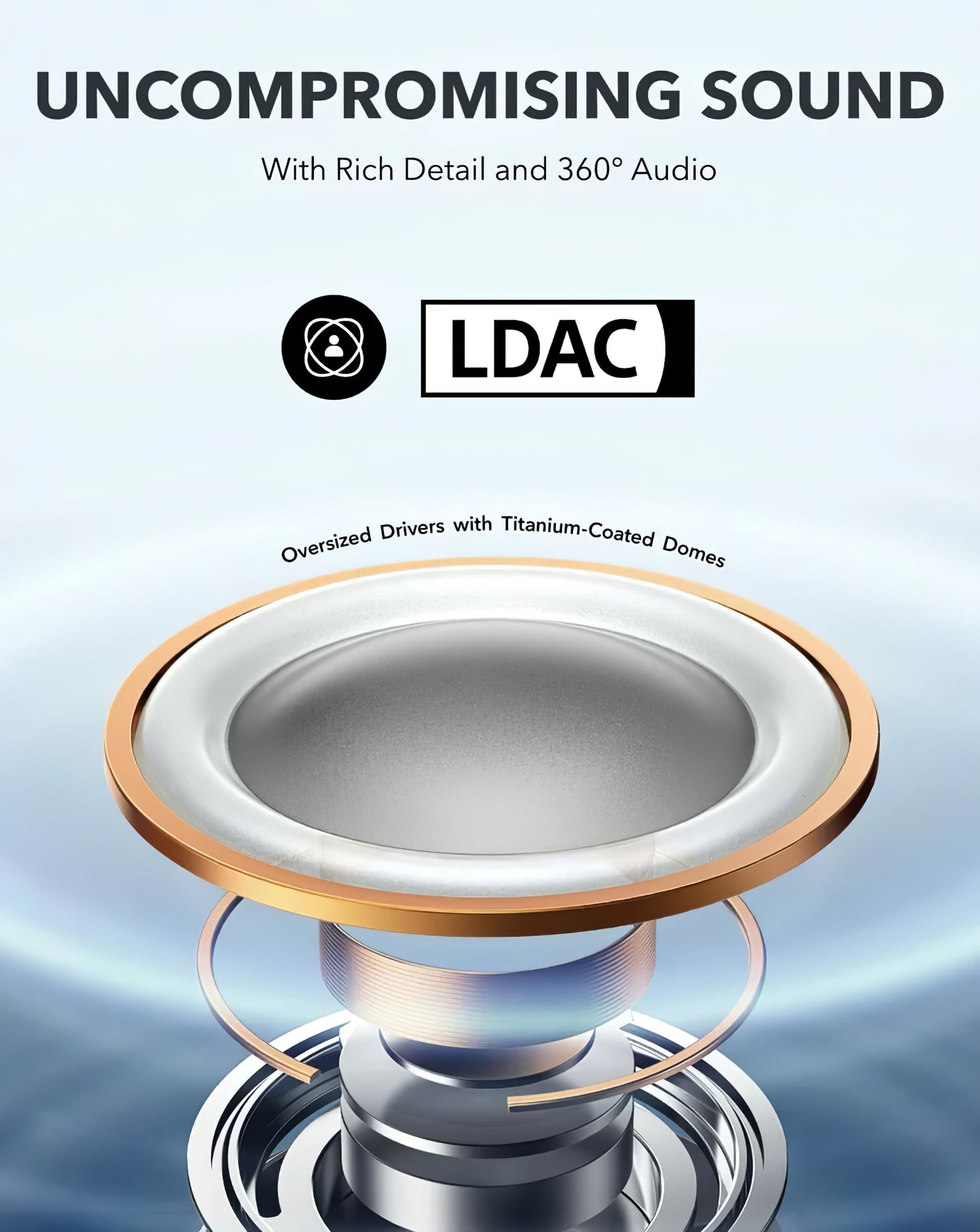 Bluetooth handsfree Anker Soundcore AeroFit Pro, TWS, Svart A3871G11