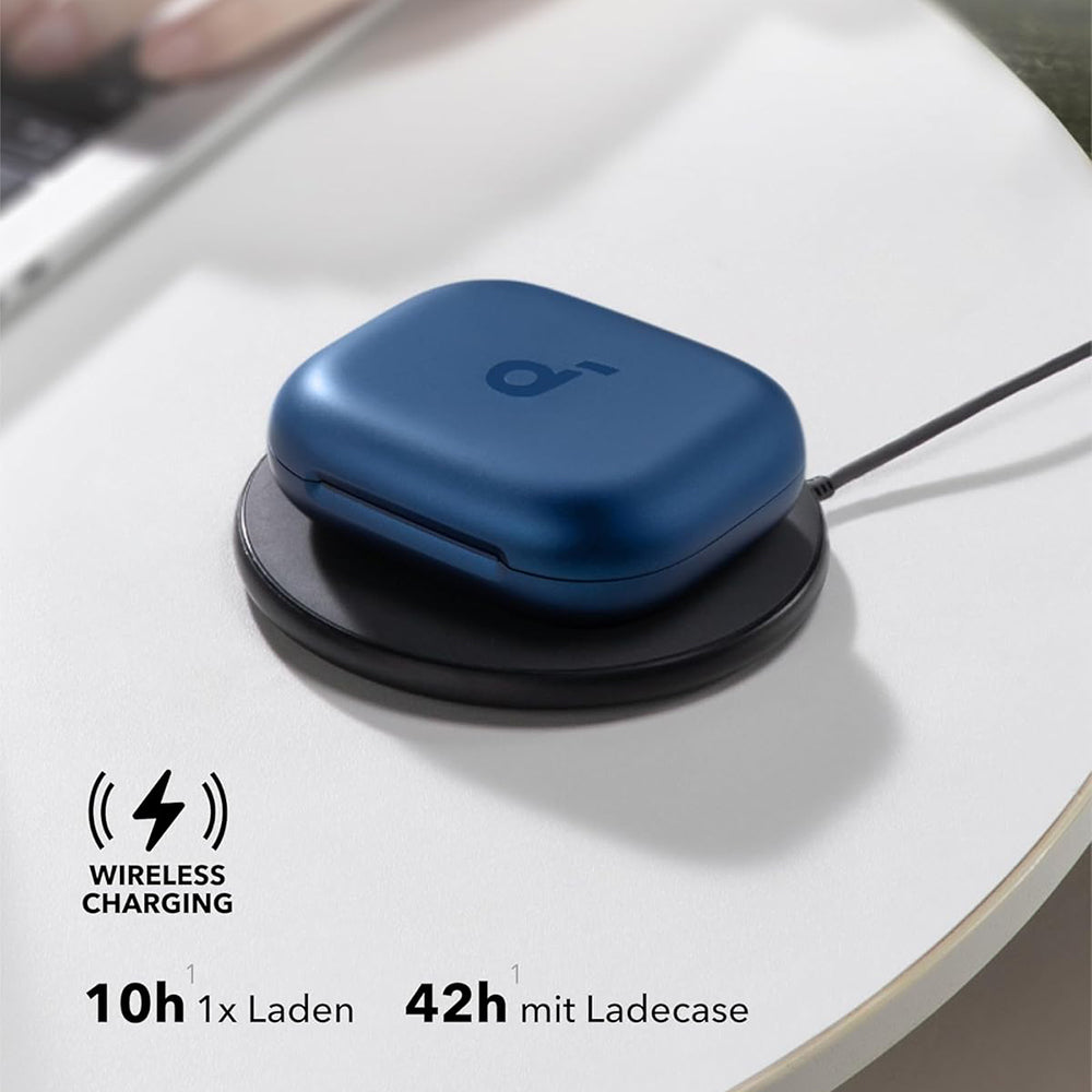 Handsfree Bluetooth Anker SoundCore AeroFit 2, TWS, Blå A3874G31