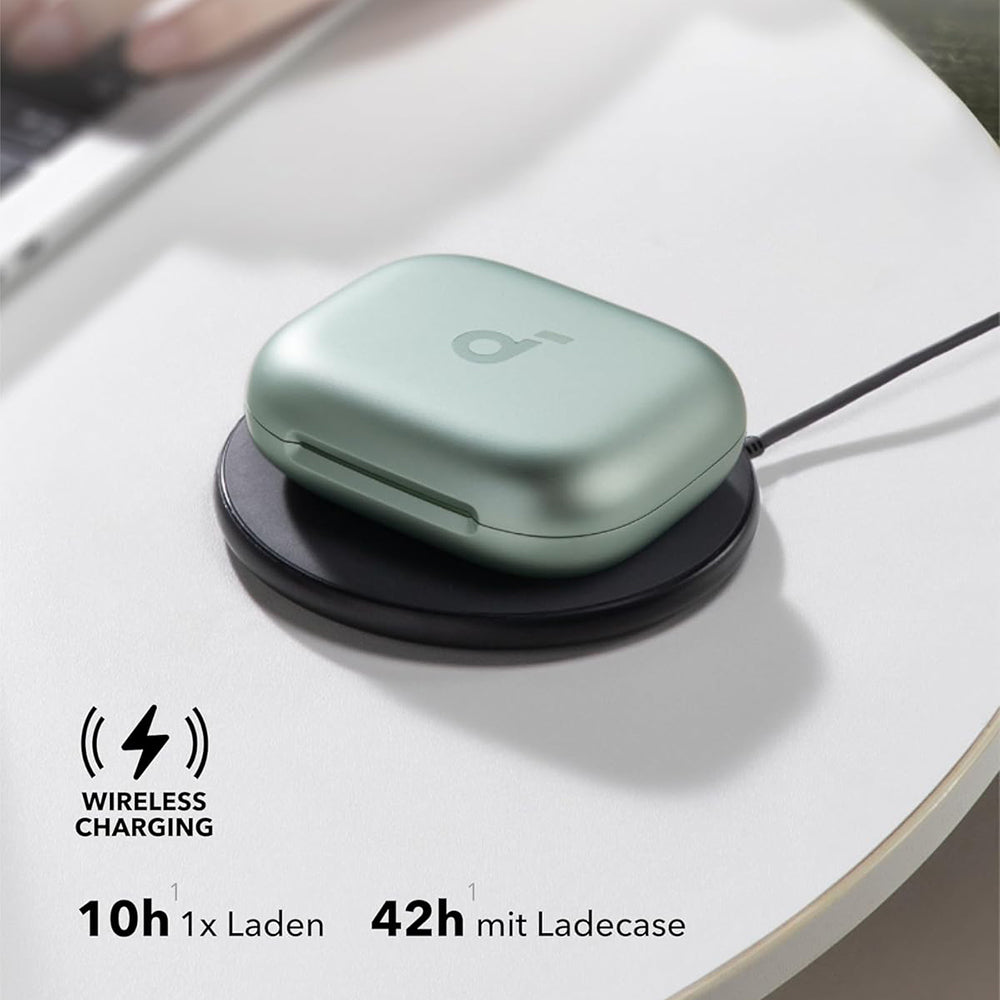 Handsfree Bluetooth Anker SoundCore AeroFit 2, TWS, Grön A3874G61