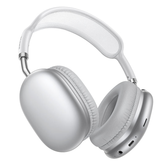 Bluetooth-handsfree Borofone BO36 Tone, A2DP, Silver