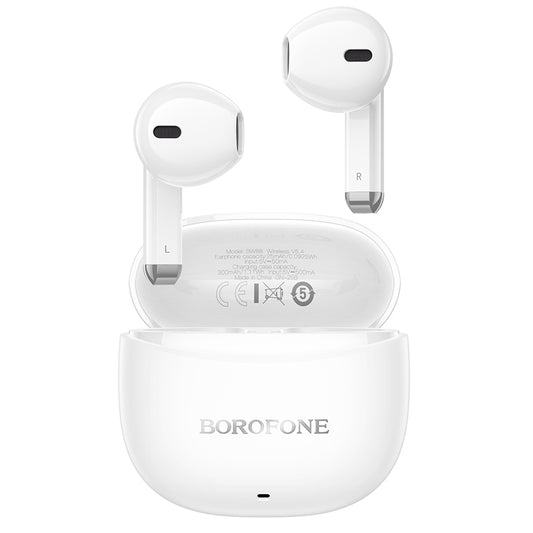 Handsfree Bluetooth Borofone BW88 Deep Rhyme, TWS, Vit