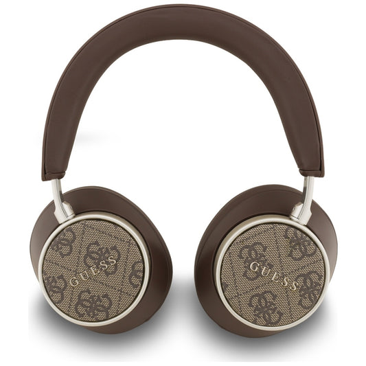 Handsfree Bluetooth Guess 4G Classic Logo, A2DP, Brun