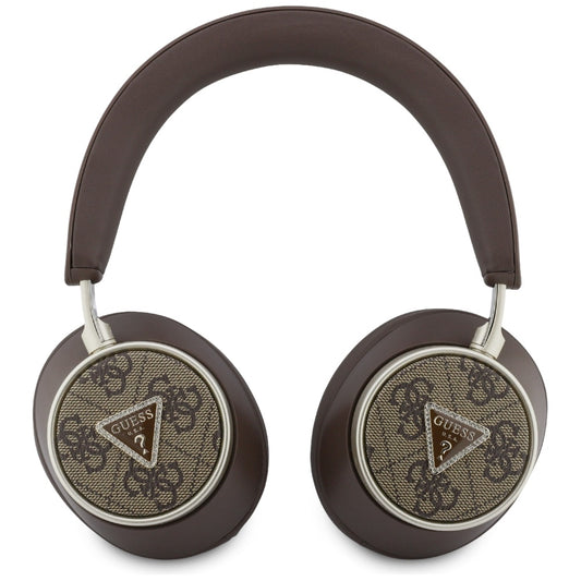 Handsfree Bluetooth Guess 4G Guldtriangellogotyp, A2DP, Brun