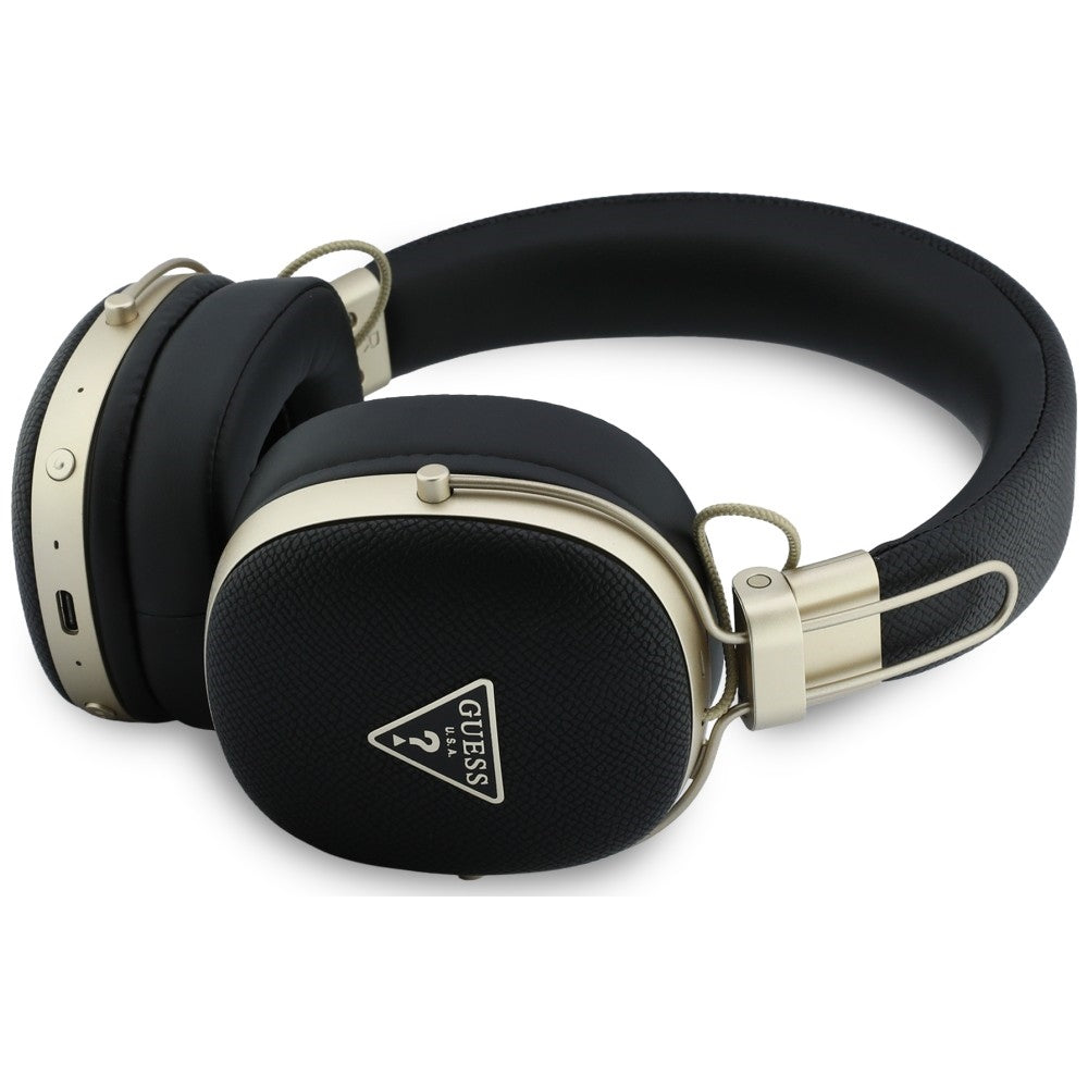 Handsfree Bluetooth Guess Kornigt Triangellogo, A2DP, Svart