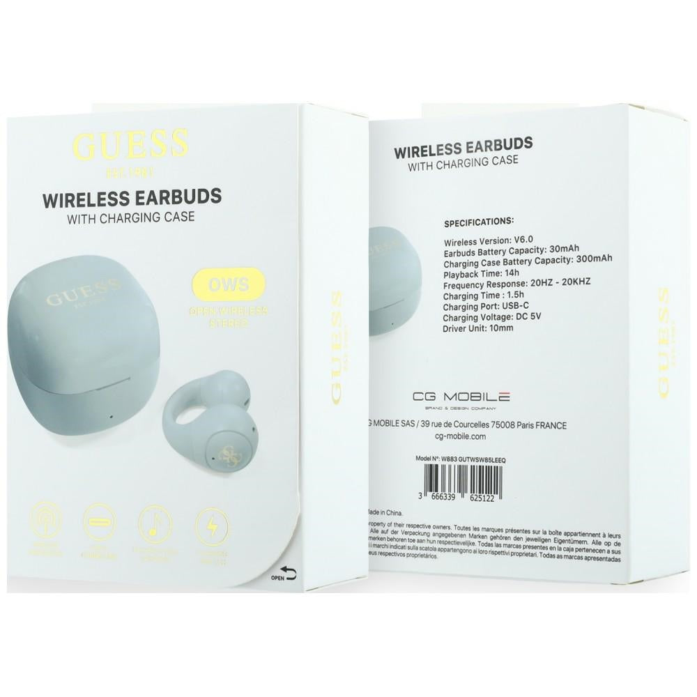 Handsfree Bluetooth Guess Mini Classic, TWS, Turkos