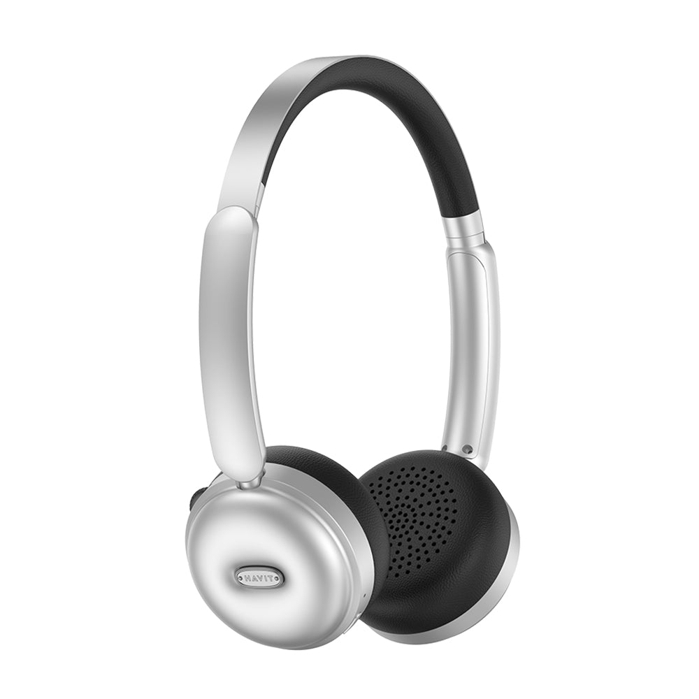 Handsfree Bluetooth HAVIT H616BT, A2DP, Silver Svart