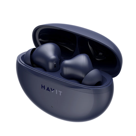 Handsfree Bluetooth HAVIT TW986, TWS, Blå
