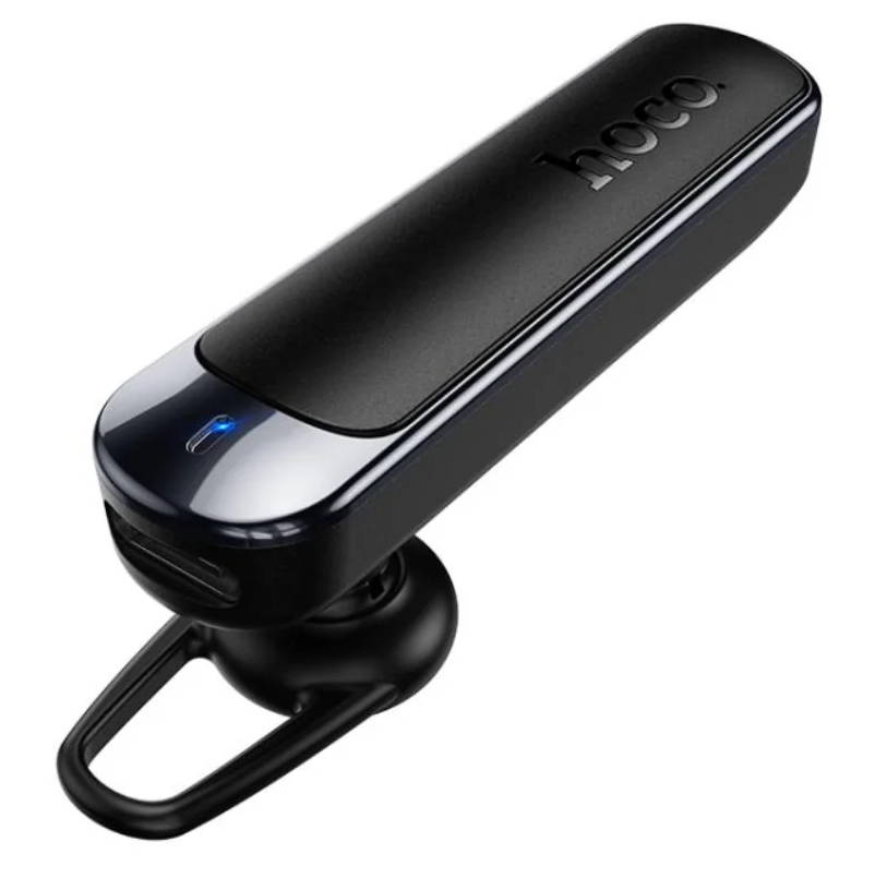 Bluetooth-handsfree HOCO E201, Svart