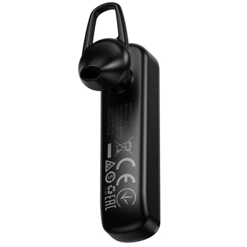 Bluetooth-handsfree HOCO E201, Svart