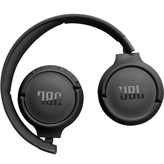 Handsfree Bluetooth JBL Tune 520BT, MultiPoint, A2DP, Svart JBLT520BTBLK
