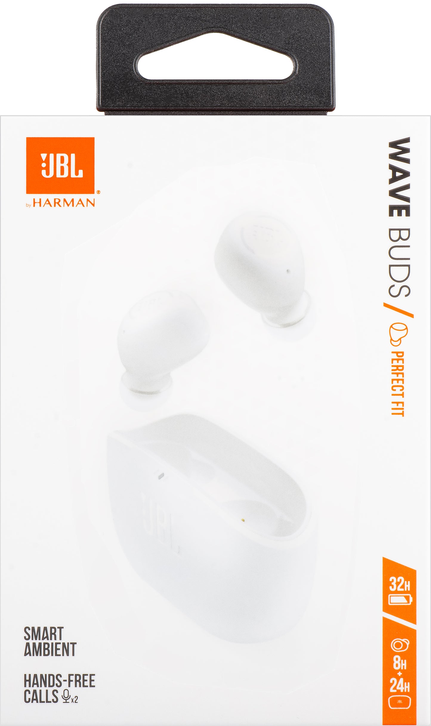 Handsfree Bluetooth JBL Wave Buds, TWS, Vit JBLWBUDSWHT
