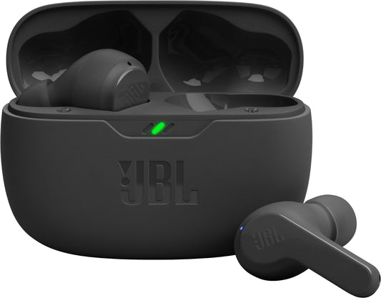 Handsfree Bluetooth JBL Wave Beam, TWS, Svart JBLWBEAMBLK