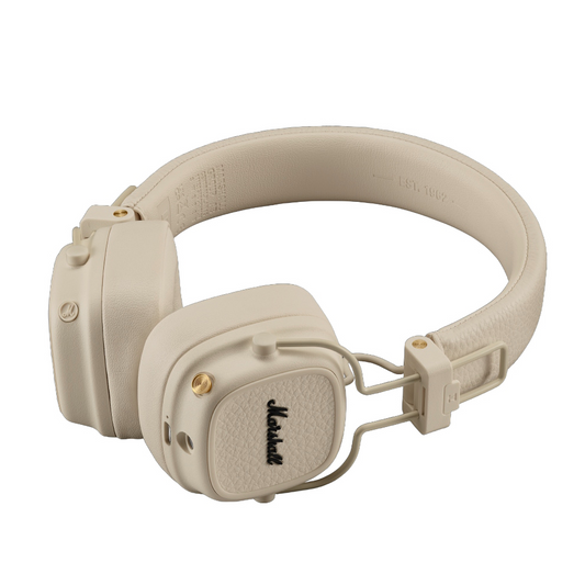 Handsfree Bluetooth Marshall Major V, A2DP, Creme, Omslaget