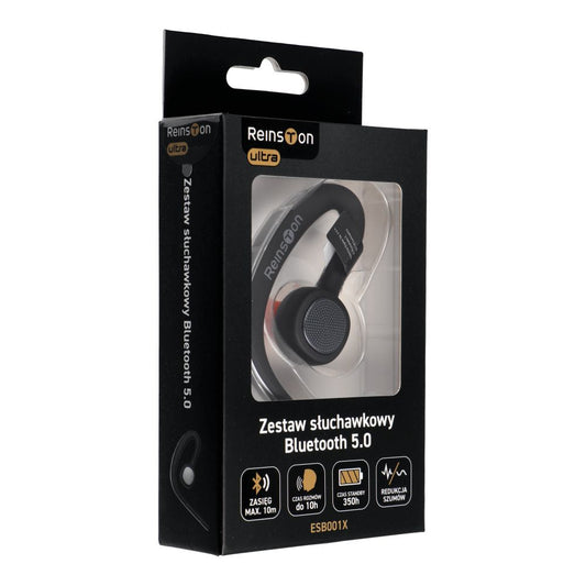 Bluetooth-handsfree Reinston ESB001X, MultiPoint, A2DP, Svart
