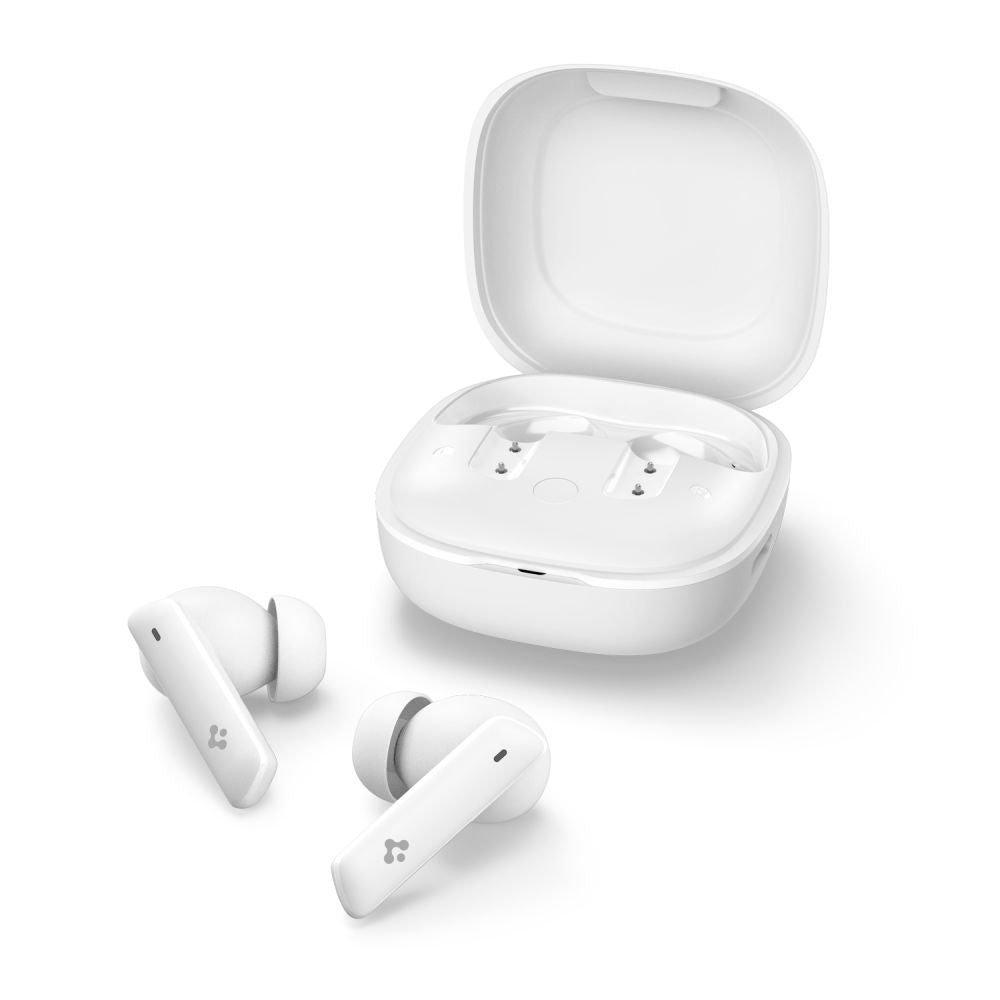 Handsfree Bluetooth Spigen SA2402, TWS, ANC, White ASD07964