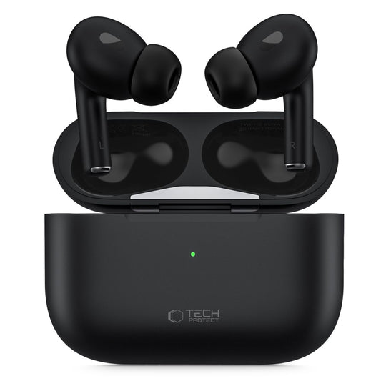 Handsfree Bluetooth Tech-Protect Ultraboost Pro, TWS, Svart