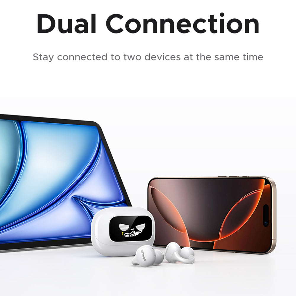 Handsfree Bluetooth UGREEN S6 ClipBuds Magic WS208, TWS, Vit