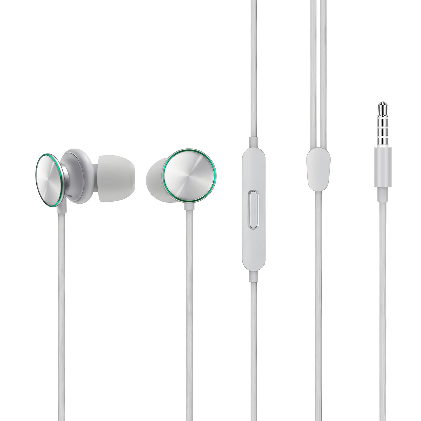 Handsfree 3,5mm Oppo MH151, Grå