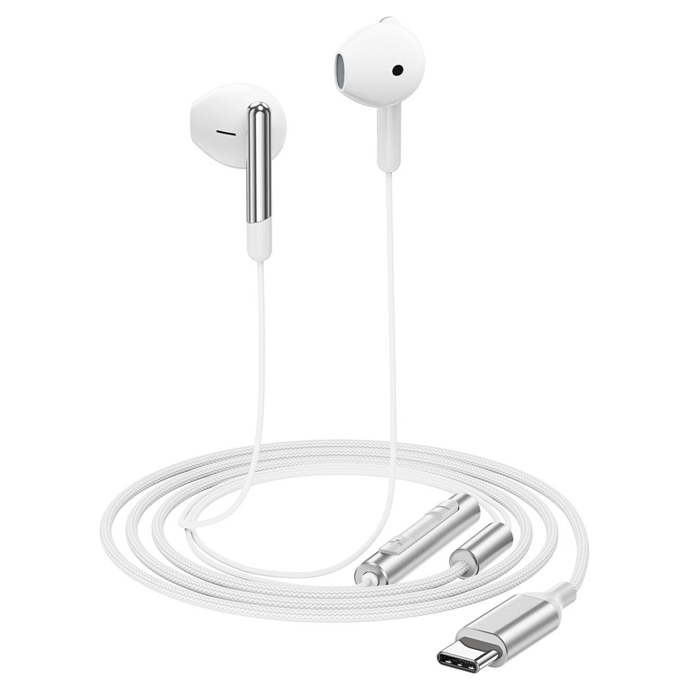 Handsfree USB-C Acefast L3, Vit